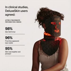 NWT deluxeskin Red Light Mask